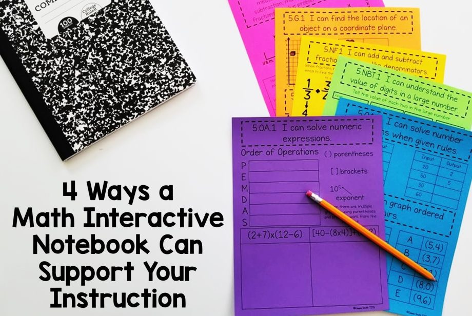 4 Ways to Use a Math Interactive Notebook in 2nd, 3rd, 4th, and 5th ...