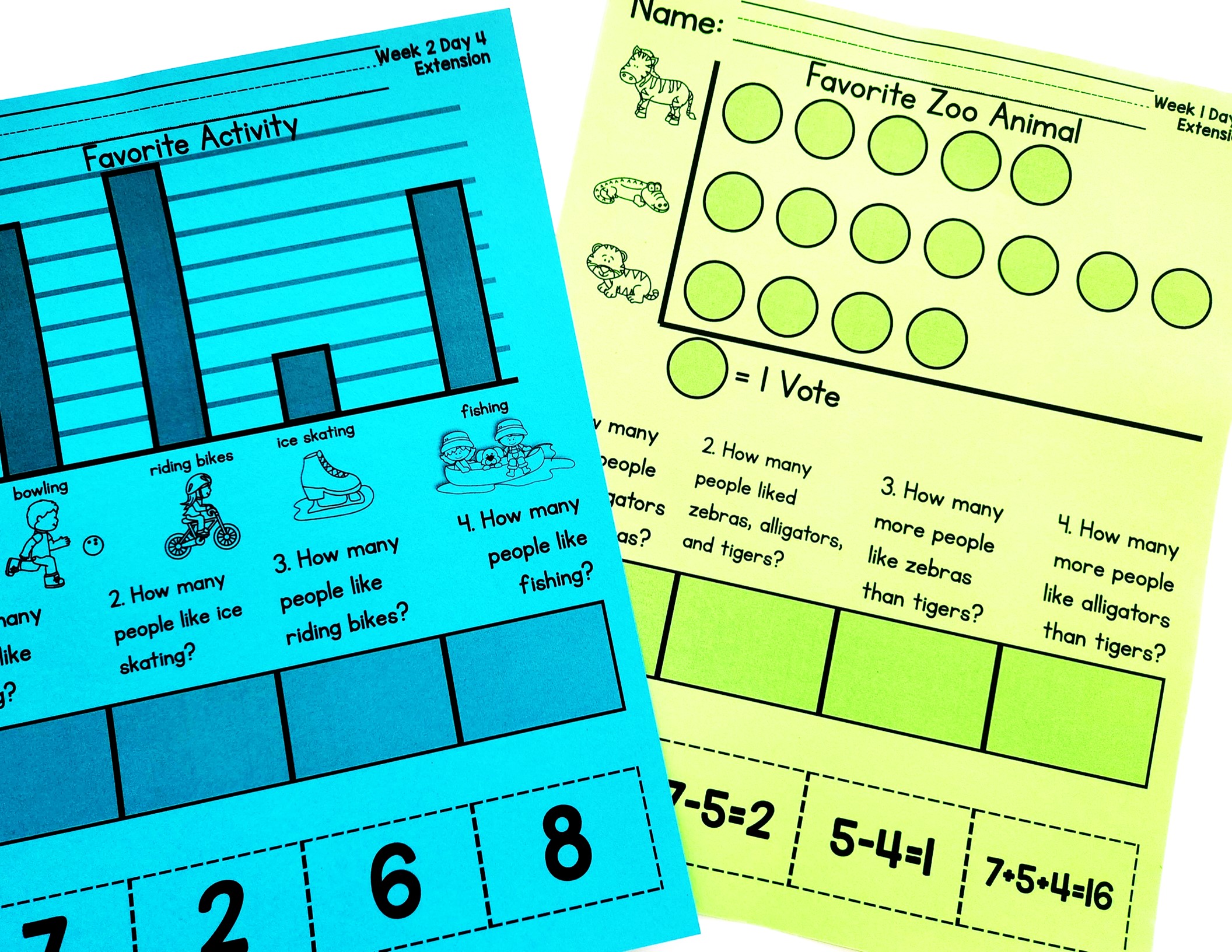 1st Grade Guided Math -Year Long Bundle - Image 18