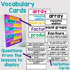 3rd Grade Guided Math -Unit 3 Multiplication Basics - Thrifty in Third ...