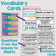 3rd Grade Guided Math -Unit 5 Multiplication and Division Applications ...