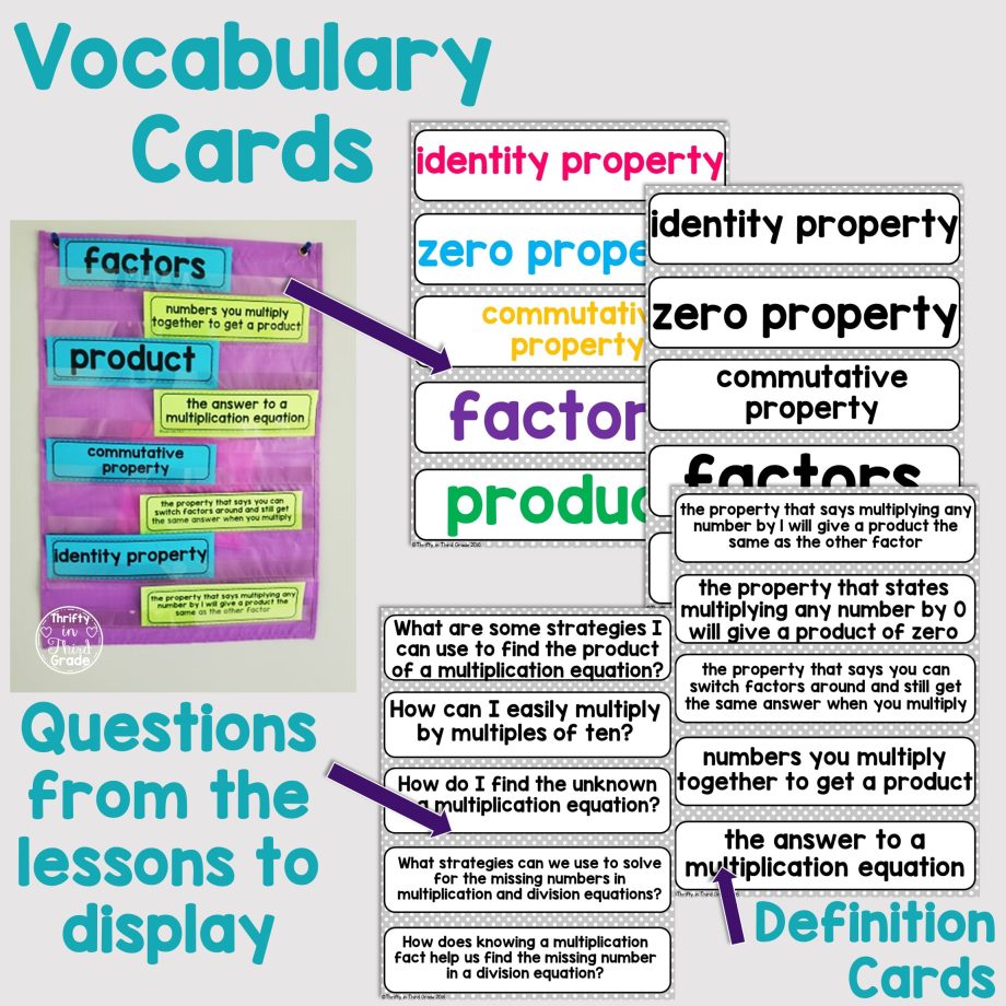 3rd Grade Guided Math -Unit 5 Multiplication and Division Applications - Image 3