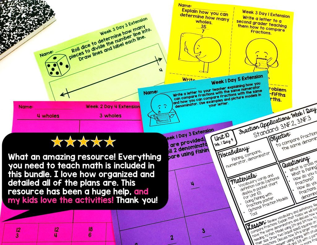 3rd Grade Guided Math -Year Long Bundle - Thrifty in Third Grade