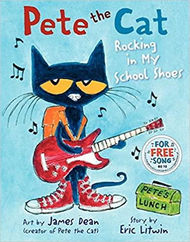 Back to School Read Alouds for Lower Elementary: Pete the Cat Rocking in My School Shoes