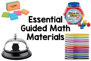 My Favorite Guided Math Materials