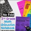 No Fold Math Interactive Notebooks - Thrifty in Third Grade
