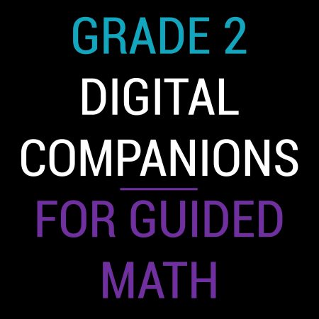 Second Grade Guided Math Digital Companions