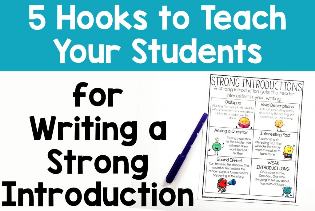 examples of hooks for essays 5th grade