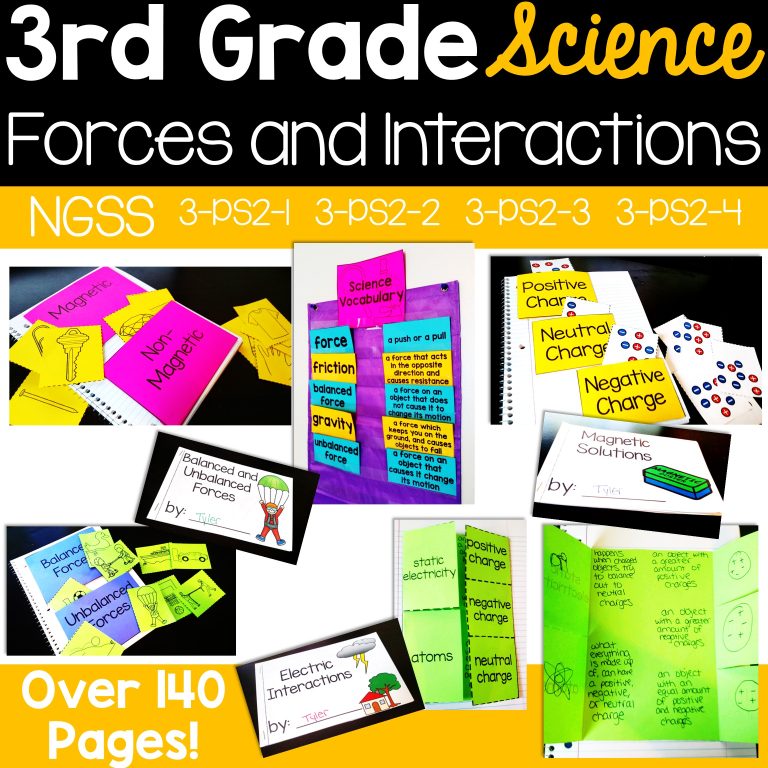 Fun Activities for Teaching Force and Motion in 3rd Grade - Thrifty in ...
