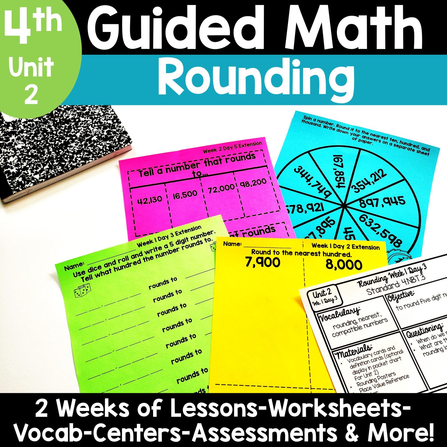 4th Grade Guided Math – Thrifty in Third Grade