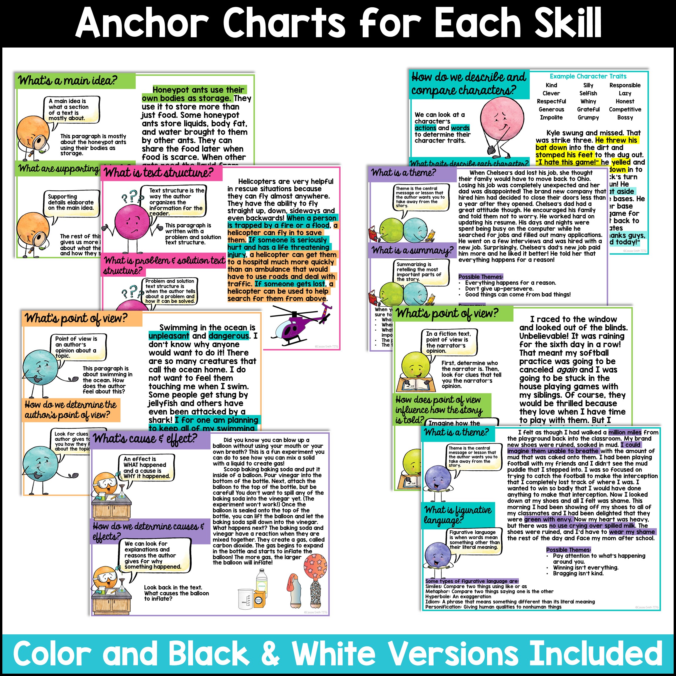 September Reading Passages - Activities and Anchor Charts - Image 3