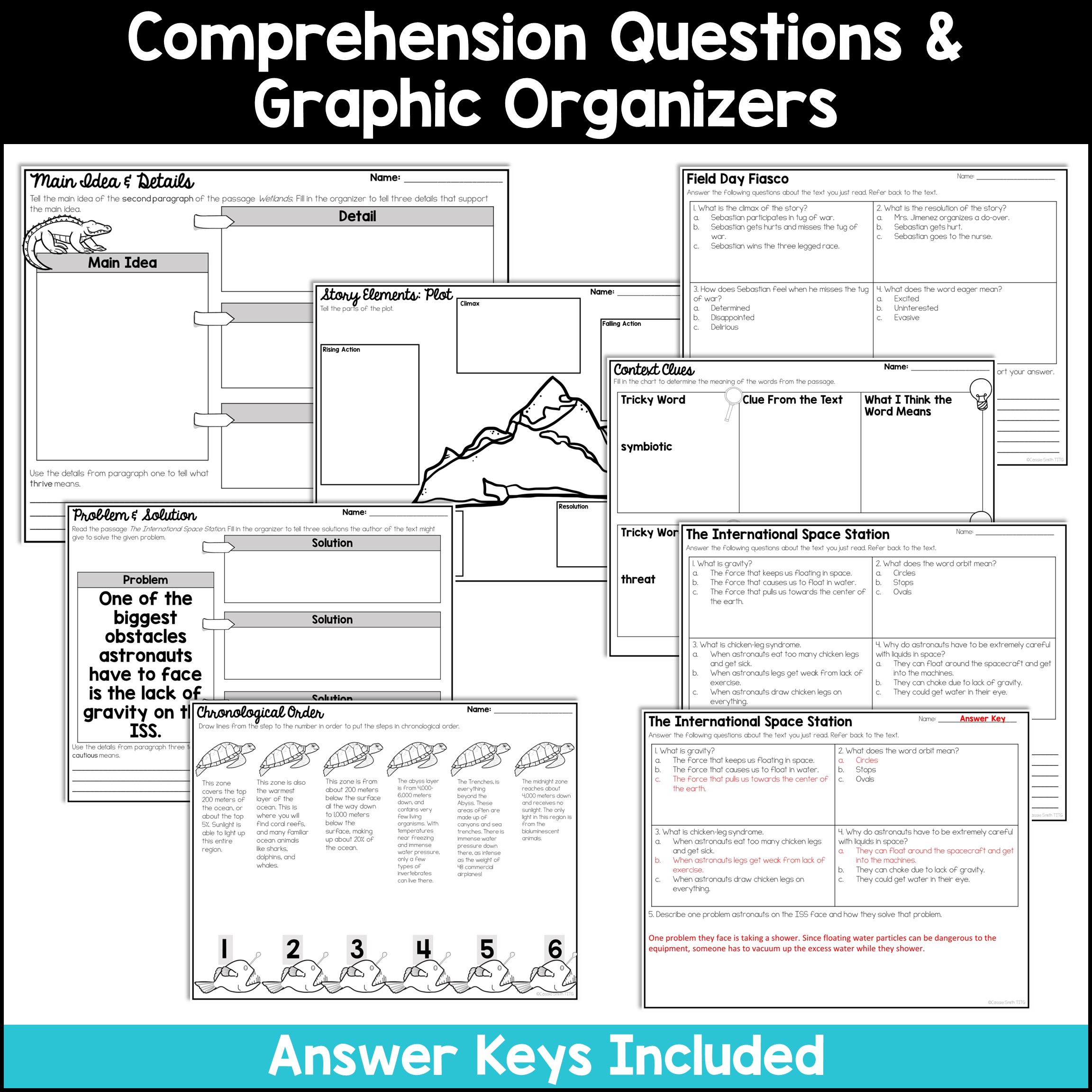 May Reading Passages - Activities and Anchor Charts - Image 4