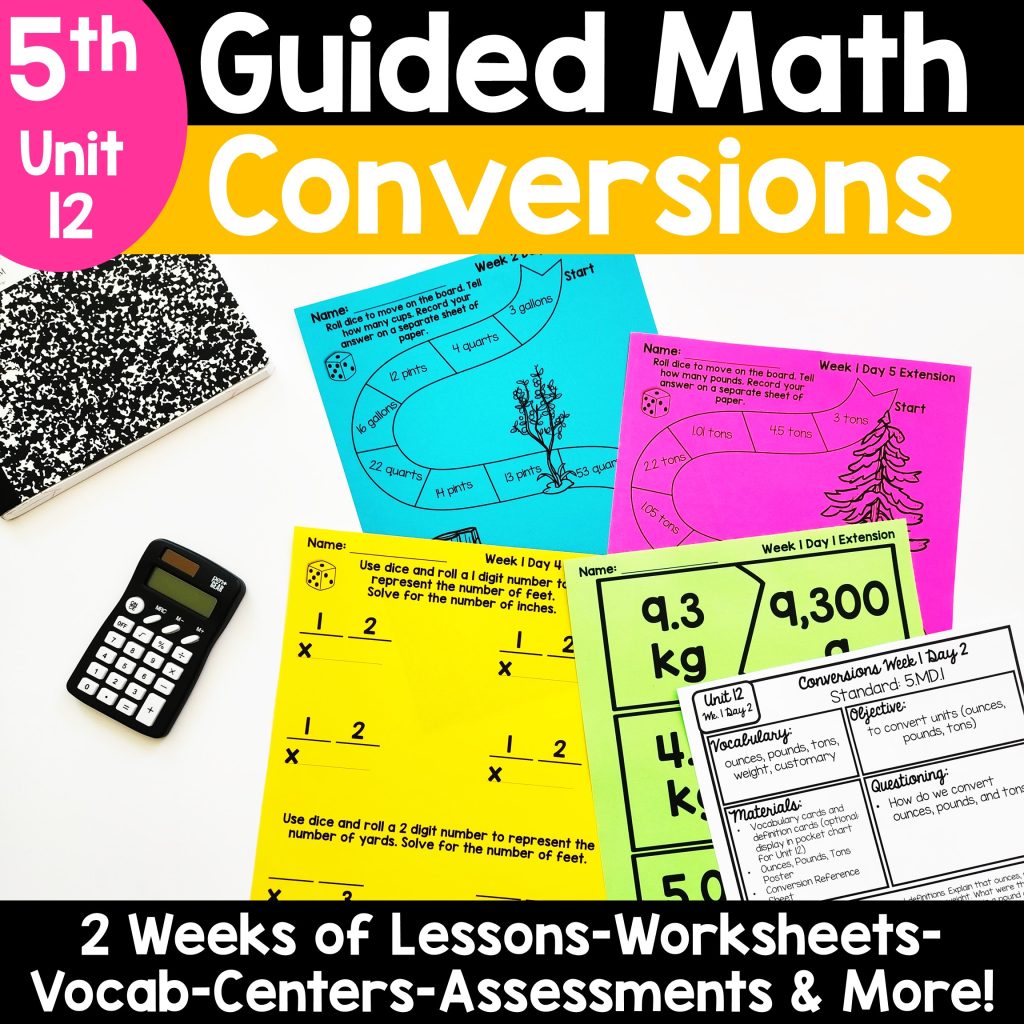 5th Grade Guided Math – Thrifty in Third Grade