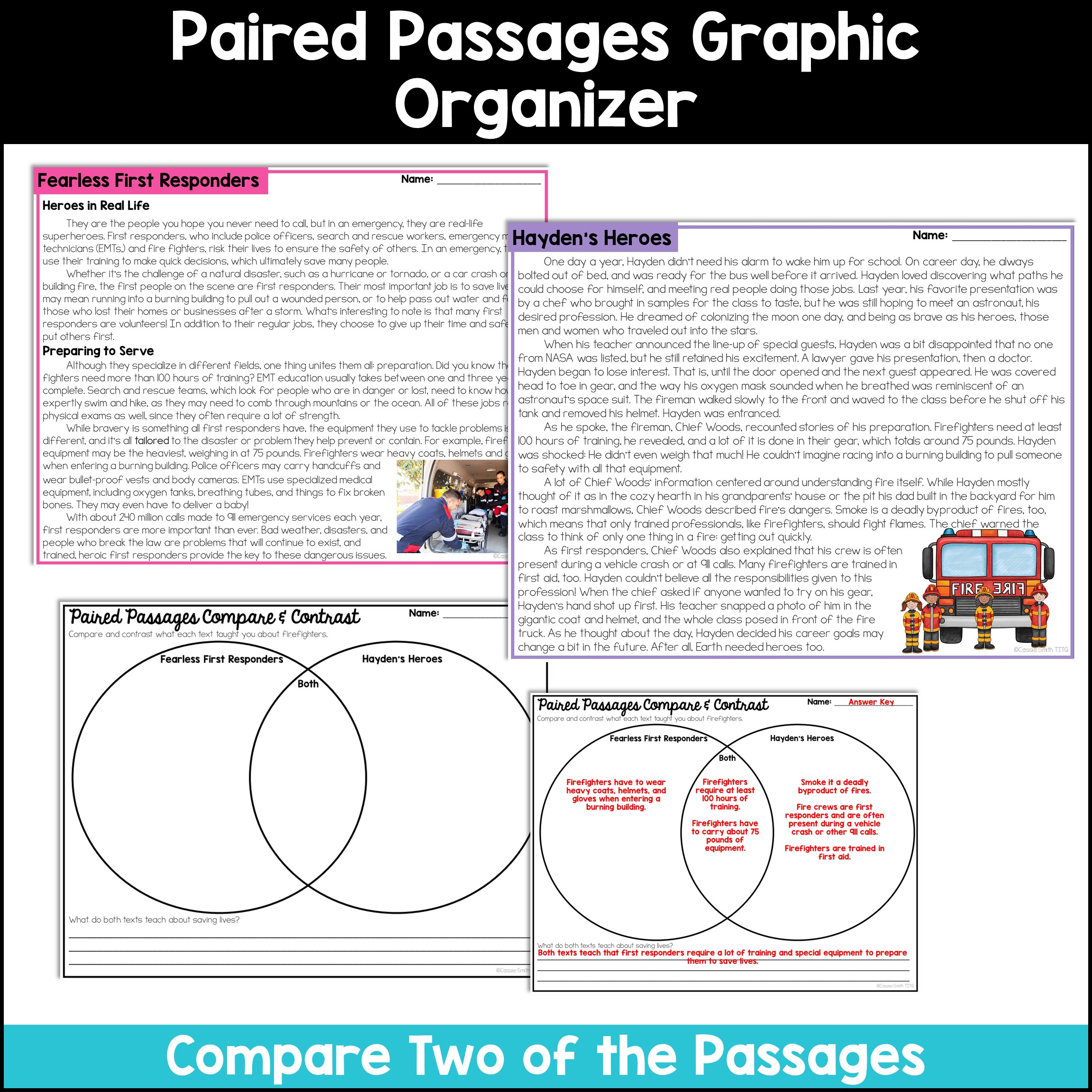 September Reading Passages - Activities and Anchor Charts - Image 5