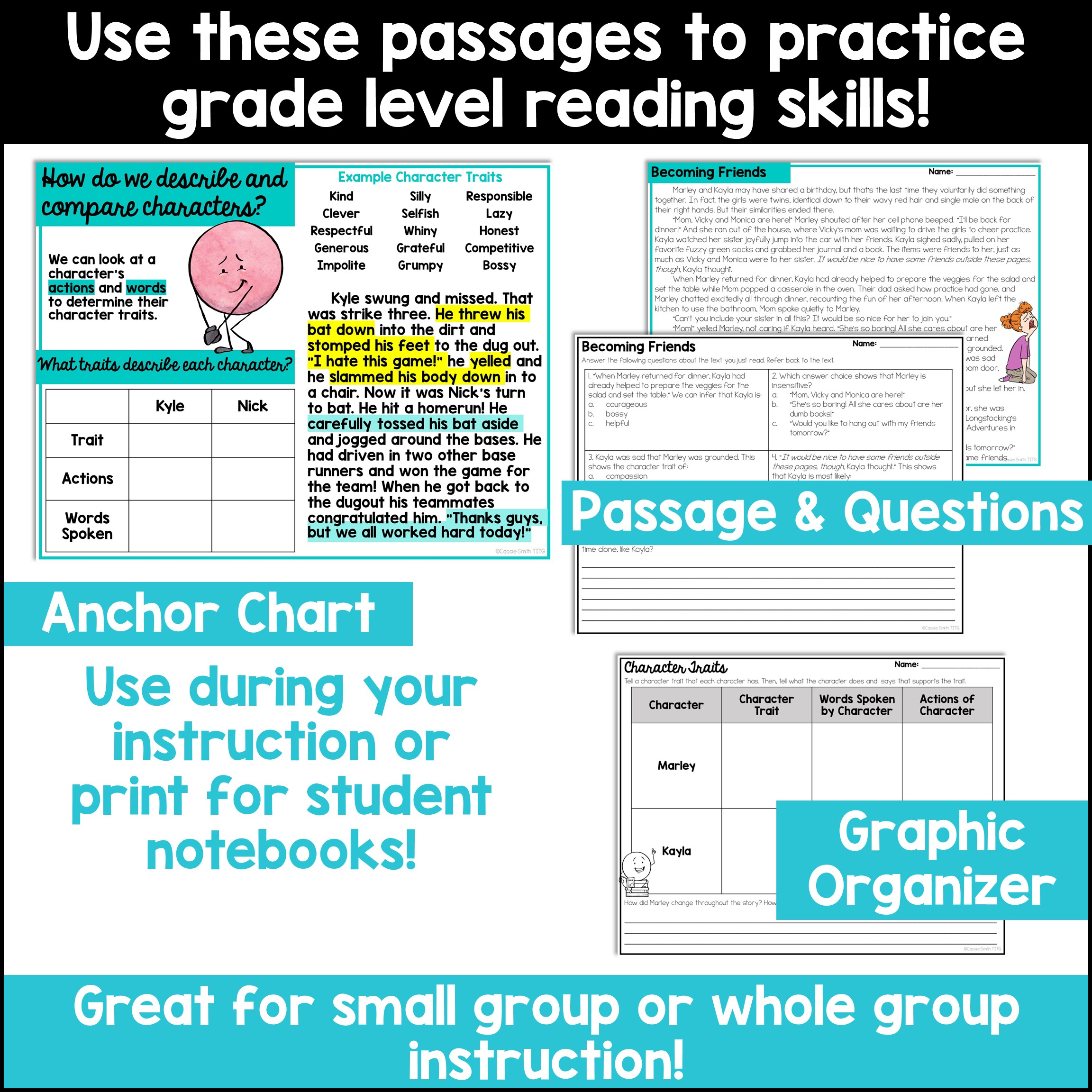September Reading Passages - Activities and Anchor Charts - Image 6