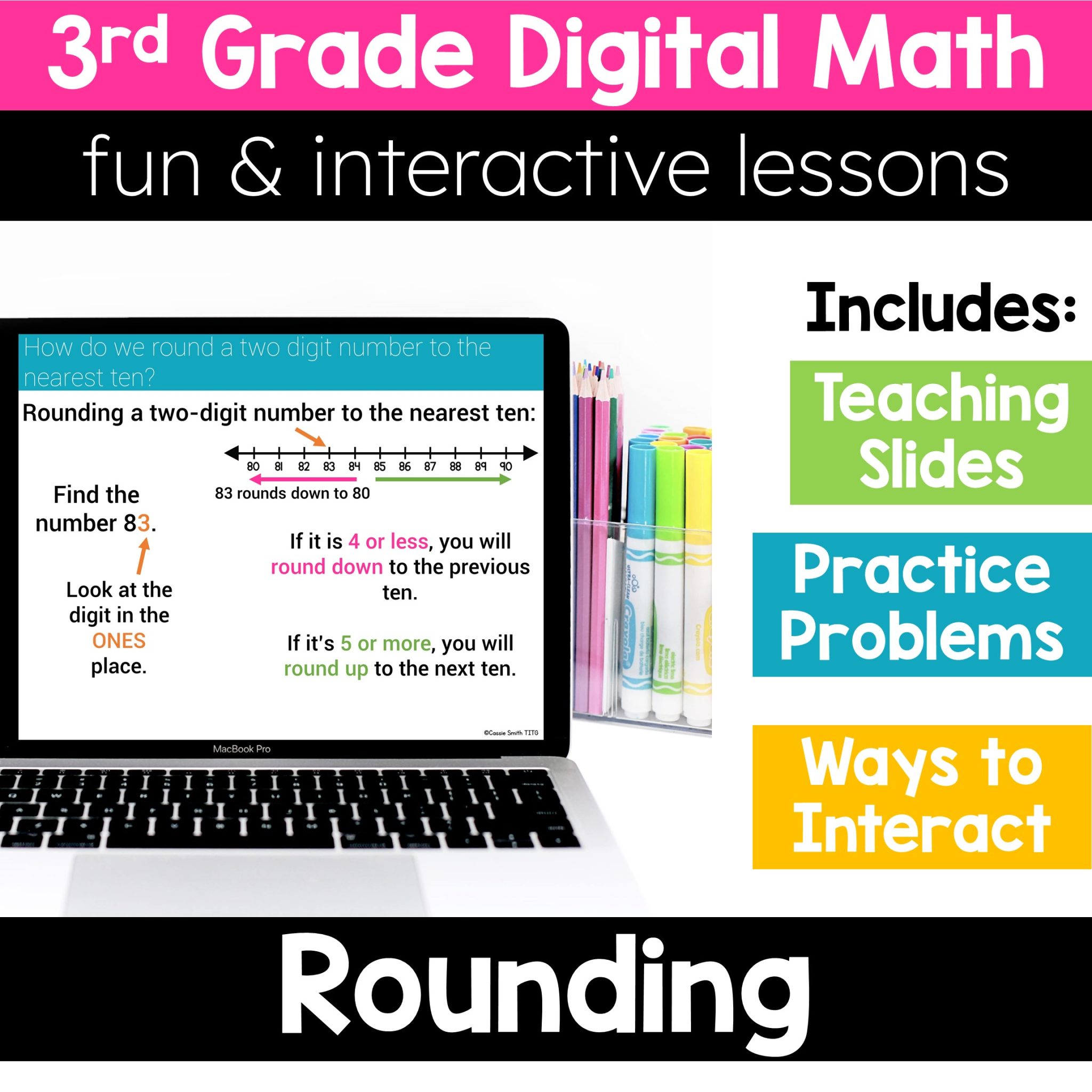 3rd Grade Guided Math -Digital Math Unit 3 Multiplication Basics ...