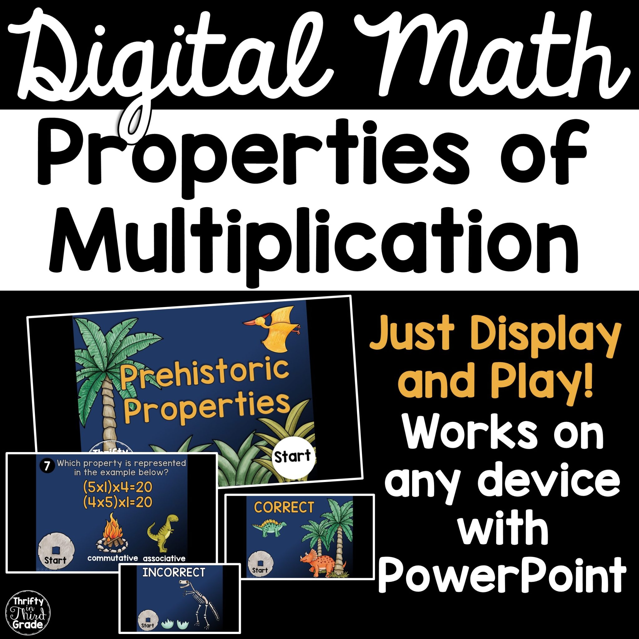 AWESOME Multiplication Games for 3rd Grade -Digital Printable and Whole ...